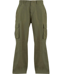 Build Your Brand Classic Cargo Pants - Olive