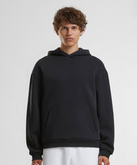 Build Your Brand Fluffy Hoodie - Beryl Blue*