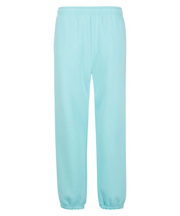 Build Your Brand Fluffy Sweatpants - Beryl Blue*