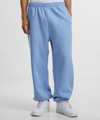 Build Your Brand Fluffy Sweatpants - Beryl Blue*