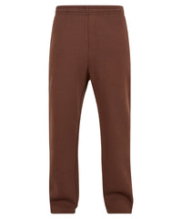 Build Your Brand Fluffy Trackpants - Chocolate Brown
