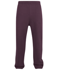 Build Your Brand Fluffy Trackpants - Plum Purple