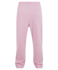 Build Your Brand Fluffy Trackpants - Soft Pink