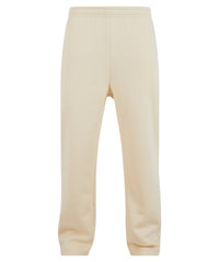 Build Your Brand Fluffy Trackpants - White Sand