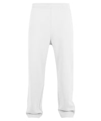 Build Your Brand Fluffy Trackpants - White