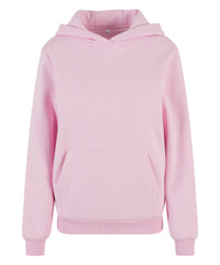 Build Your Brand Women’s Fluffy Hoodie - Soft Pink