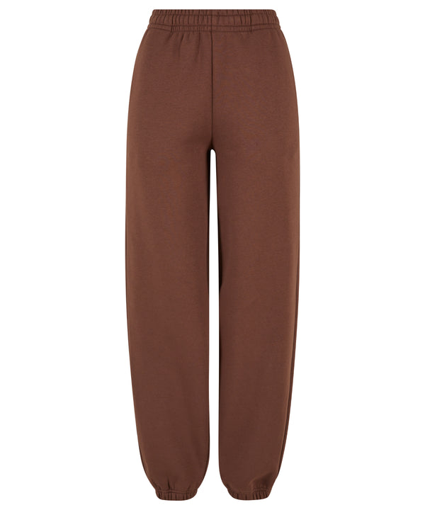 Build Your Brand Women’s Fluffy Sweatpants - Chocolate Brown