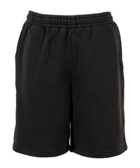 Build Your Brand Vintage Heavy Sweatshorts - Black