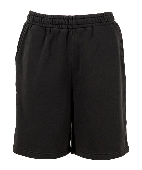 Build Your Brand Vintage Heavy Sweatshorts - Black
