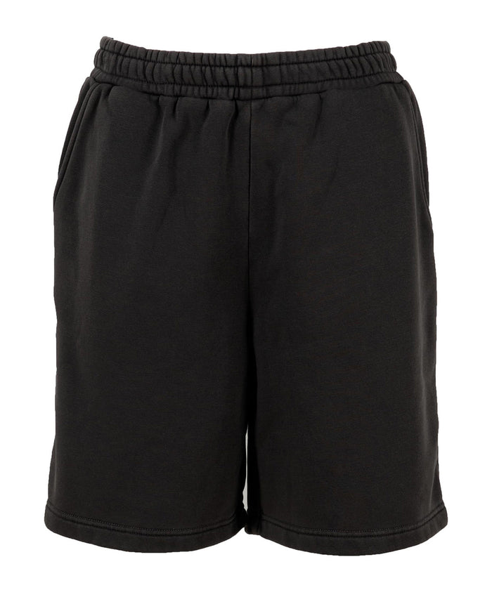 Build Your Brand Vintage Heavy Sweatshorts - Black