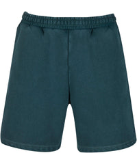 Build Your Brand Vintage Heavy Sweatshorts - Bottle Green