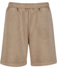 Build Your Brand Vintage Heavy Sweatshorts - Chalk Dust