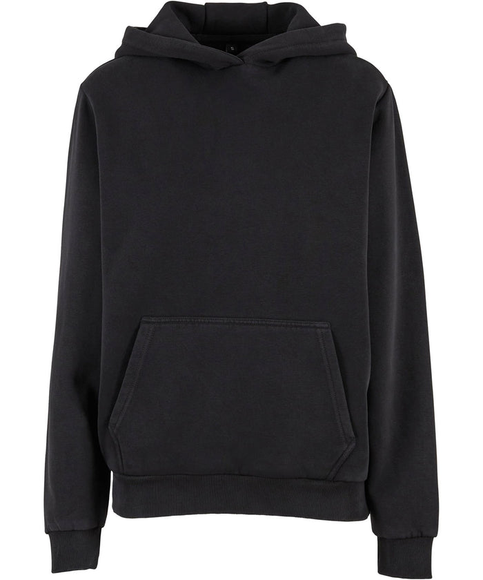 Build Your Brand Women’s Vintage Heavy Hoodie - Black
