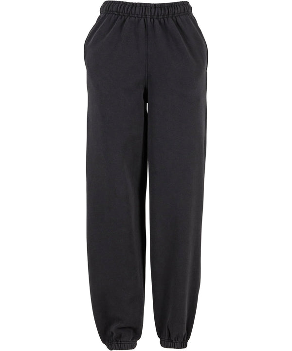 Build Your Brand Women’s Vintage Heavy Sweatpants - Black