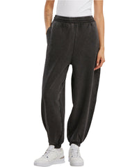 Build Your Brand Women’s Vintage Heavy Sweatpants - Black