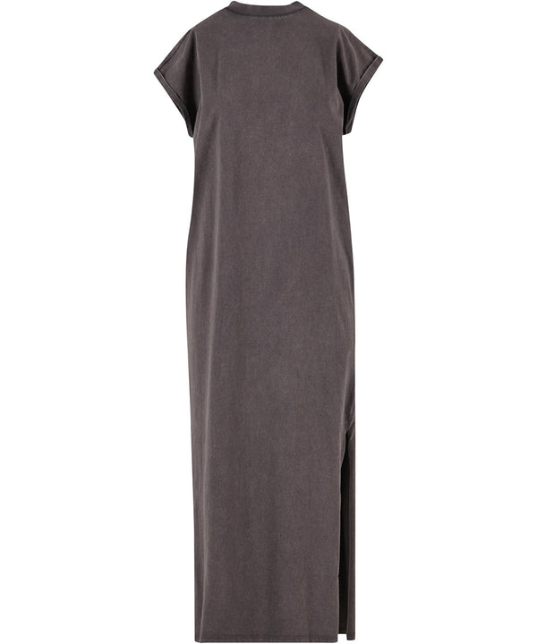 Build Your Brand Women’s Vintage Long Dress - Magnet