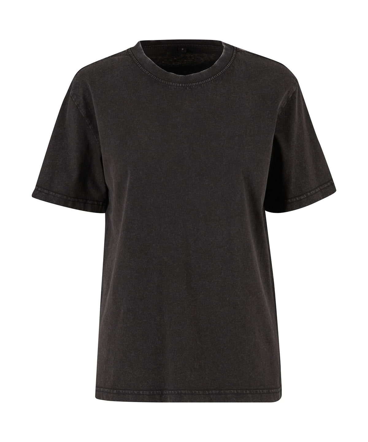 Build Your Brand Women’s Vintage Everyday Tee - Black