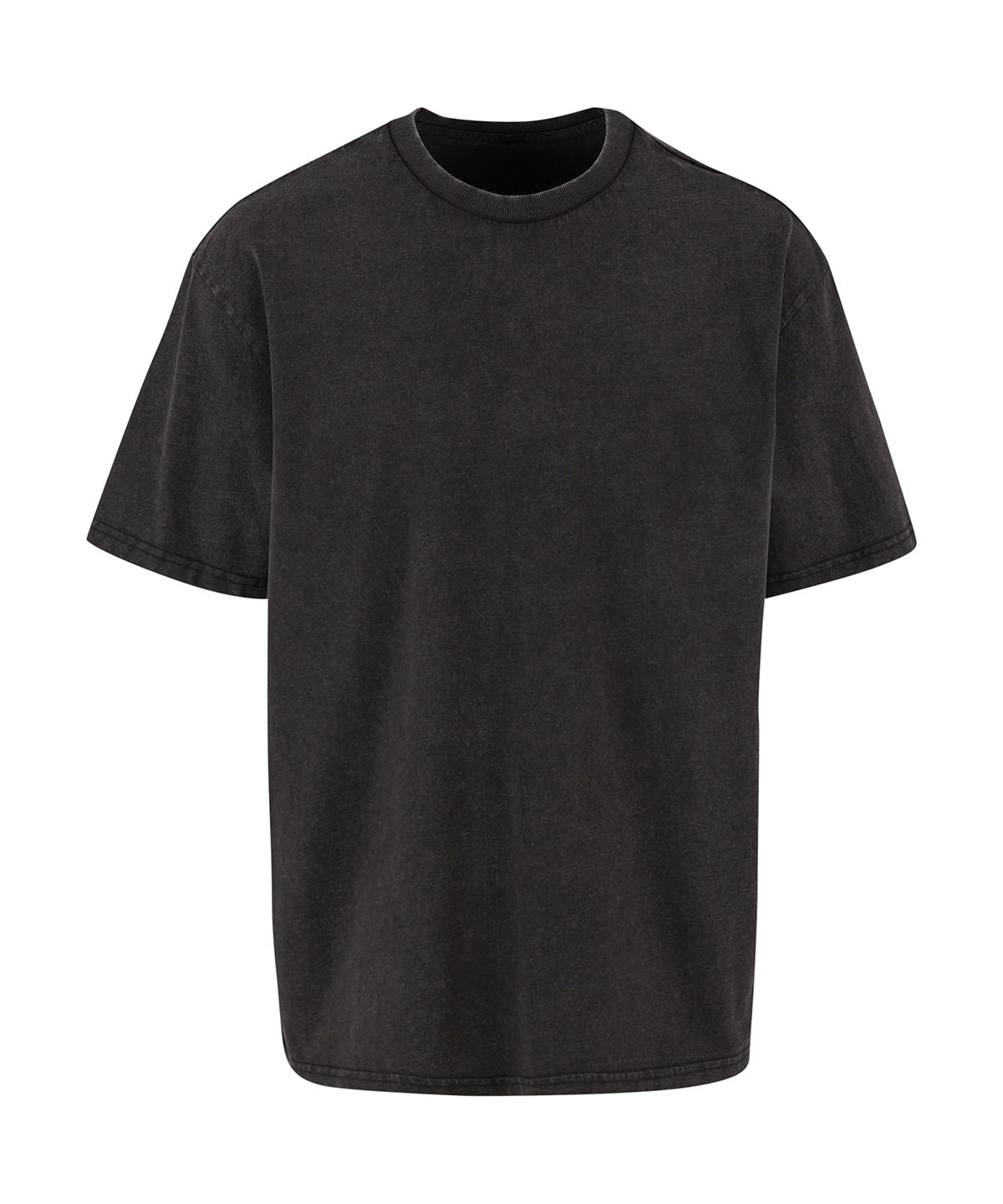 Build Your Brand Vintage Heavy Loose Tee - Black