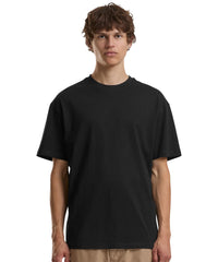 Build Your Brand Cotton Loose Tee - Black