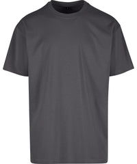 Build Your Brand Cotton Loose Tee - Magnet