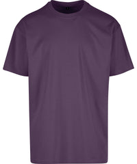 Build Your Brand Cotton Loose Tee - Purple Night