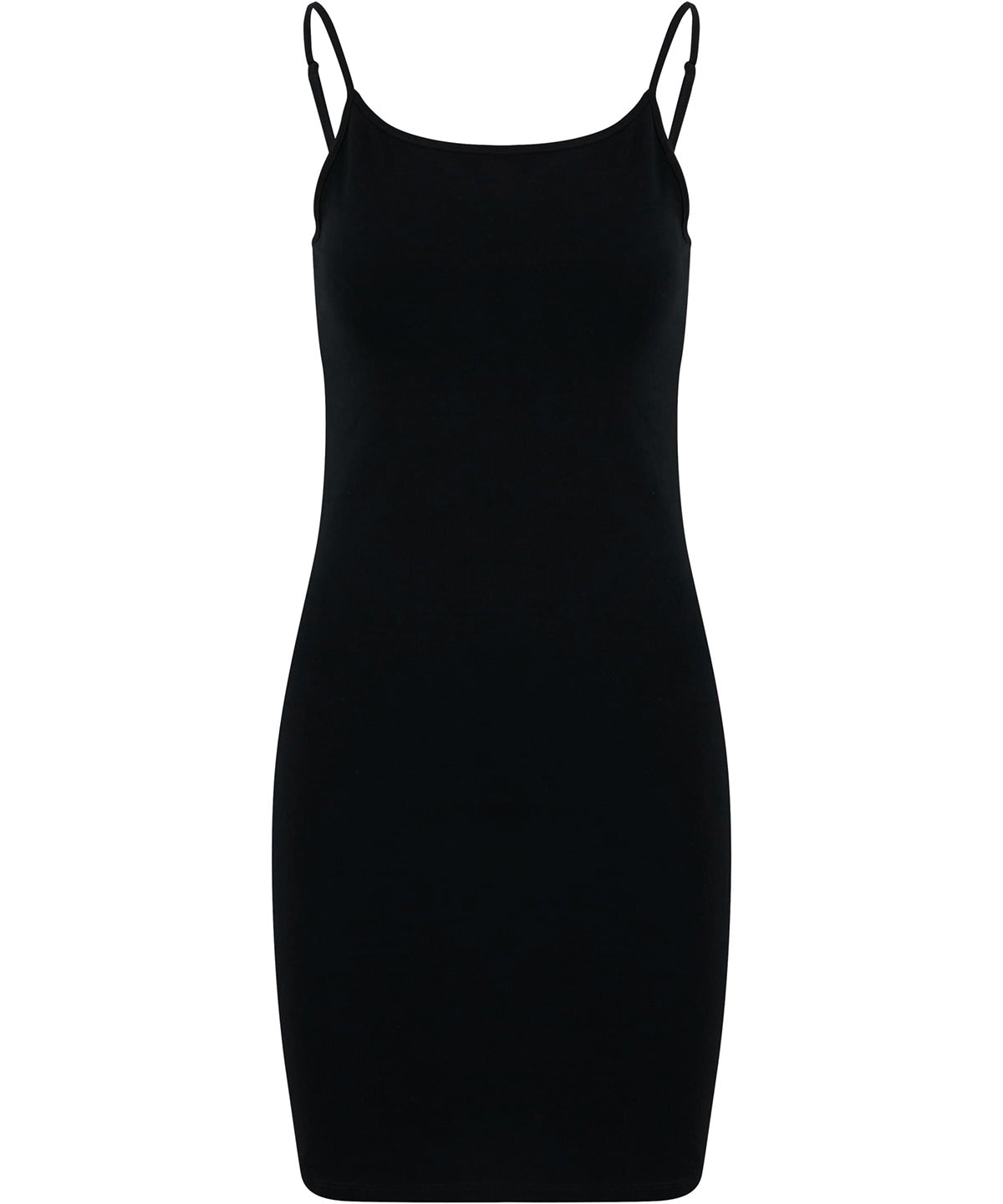 Build Your Brand Women’s Stretch Jersey Slim Dress - Black
