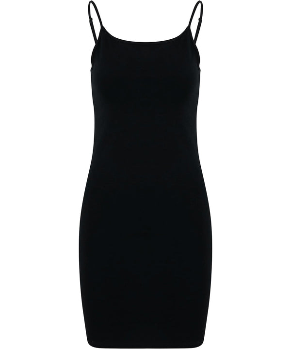 Build Your Brand Women’s Stretch Jersey Slim Dress - Black