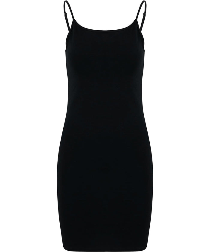 Build Your Brand Women’s Stretch Jersey Slim Dress - Black