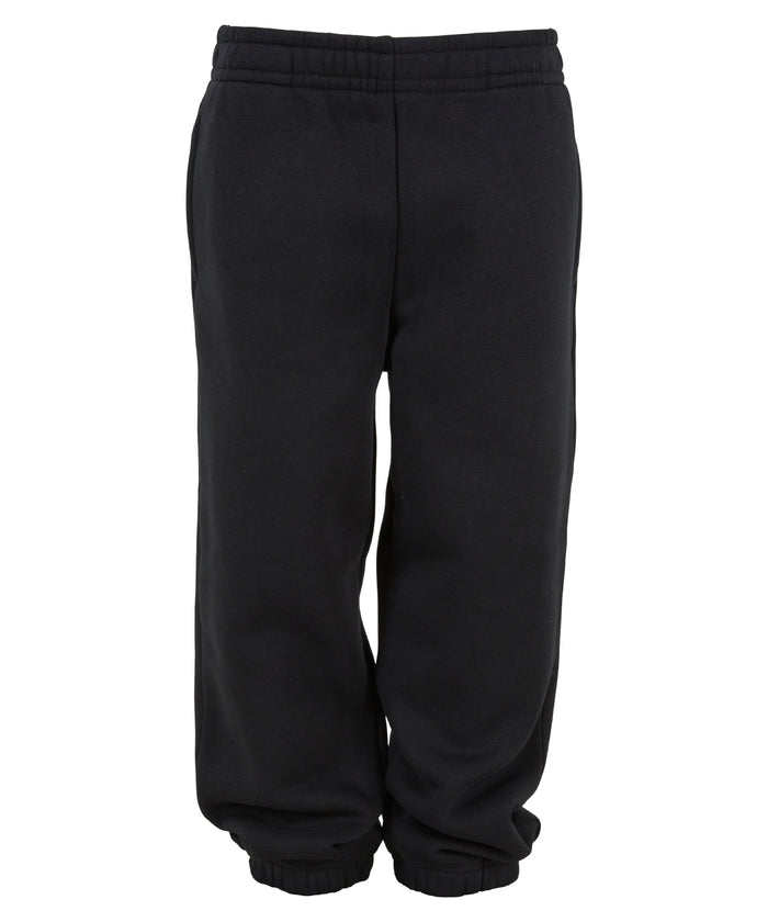Build Your Brand Kids Fluffy Sweatpants - Black