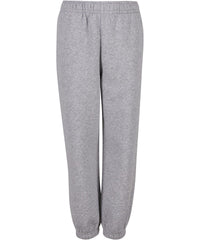 Build Your Brand Kids Fluffy Sweatpants - Heather Grey
