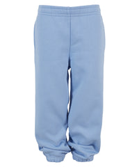 Build Your Brand Kids Fluffy Sweatpants - Powder Blue