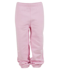 Build Your Brand Kids Fluffy Sweatpants - Soft Pink