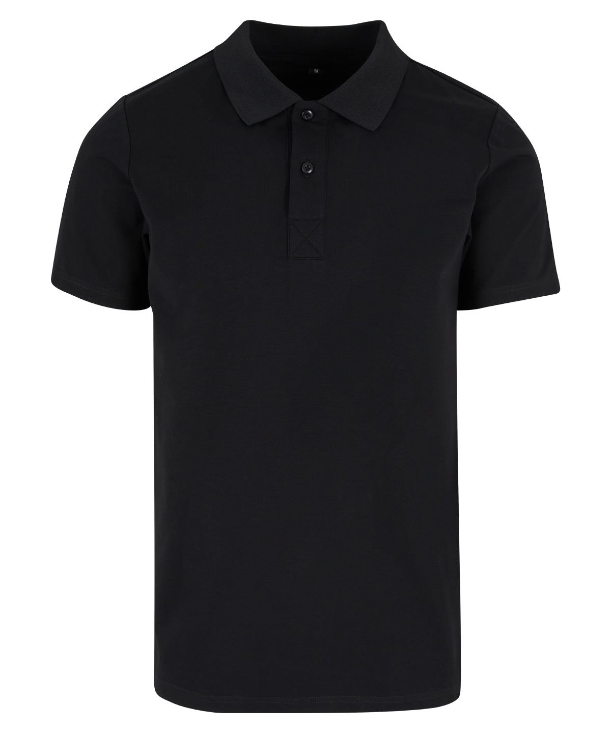 Build Your Brand Sorona Polo Tee - Black