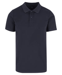Build Your Brand Sorona Polo Tee - Navy
