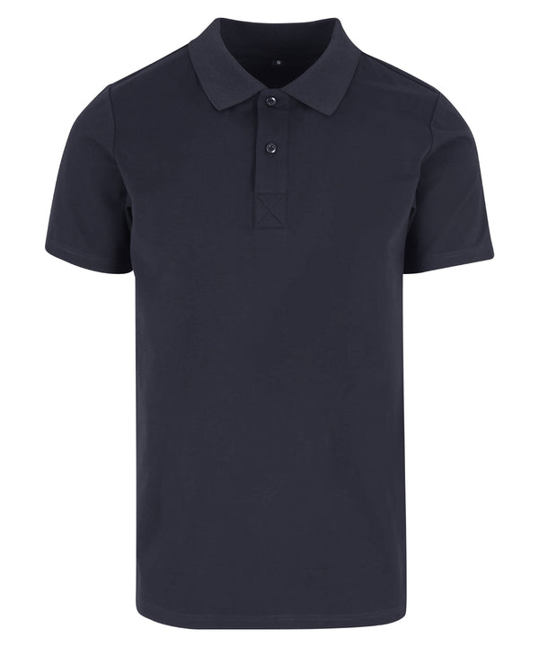 Build Your Brand Sorona Polo Tee - Navy