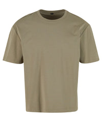 Build Your Brand Sorona Loose-fit Tee - Pale Olive
