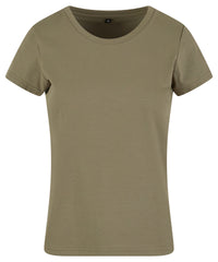 Build Your Brand Women’s Sorona Regular Tee - Pale Olive