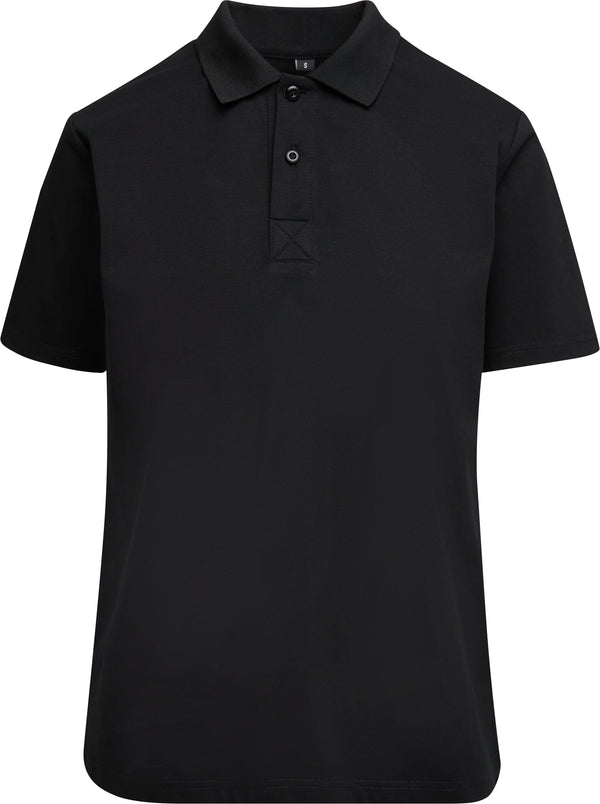 Build Your Brand Women’s Sorona Polo Tee - Black