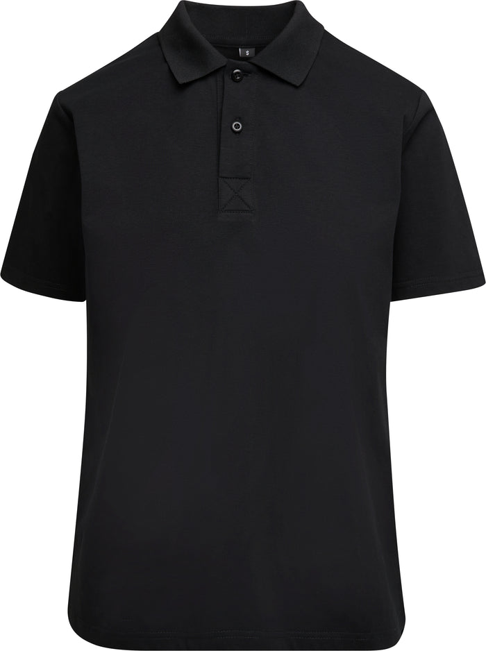 Build Your Brand Women’s Sorona Polo Tee - Black