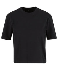 Build Your Brand Women’s Sorona Loose-fit Tee - Black