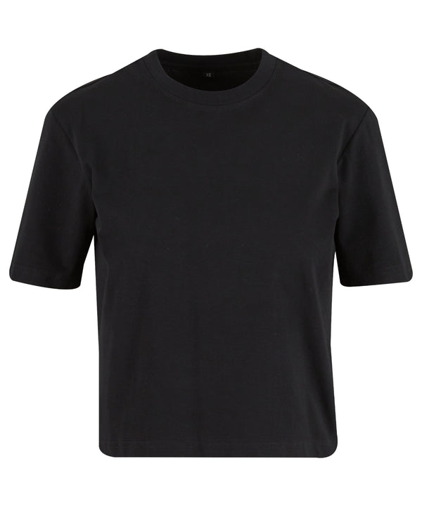 Build Your Brand Women’s Sorona Loose-fit Tee - Black