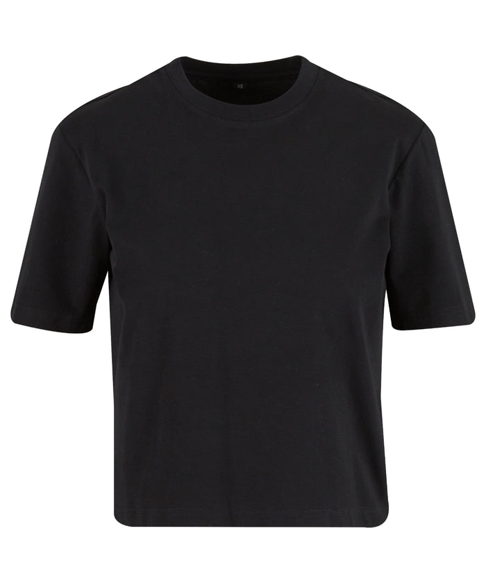 Build Your Brand Women’s Sorona Loose-fit Tee - Black