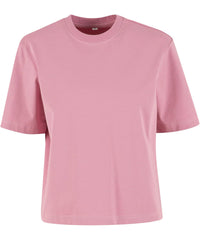 Build Your Brand Women’s Sorona Loose-fit Tee - Dusty Pink