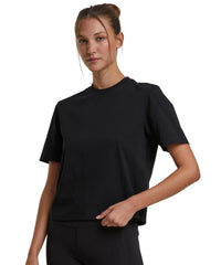 Build Your Brand Women’s Sorona Loose-fit Tee - Black