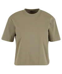 Build Your Brand Women’s Sorona Loose-fit Tee - Pale Olive