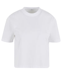 Build Your Brand Women’s Sorona Loose-fit Tee - White