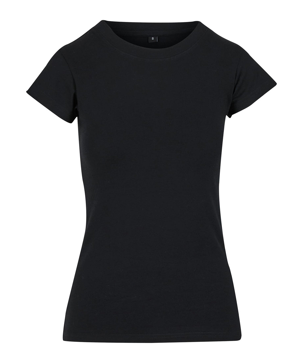 Build Your Brand Women’s Stretch Tee - Black