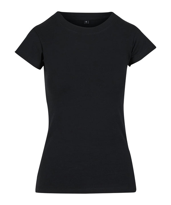 Build Your Brand Women’s Stretch Tee - Black