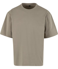 Build Your Brand Loose-fit Tee - Pale Olive