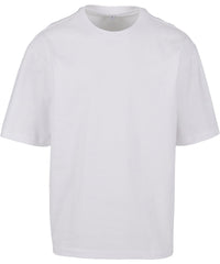 Build Your Brand Loose-fit Tee - White